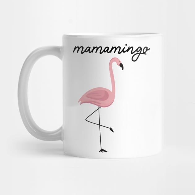 Flamingo Mom Mamamingo Party Mothers Day Gift by SinBle